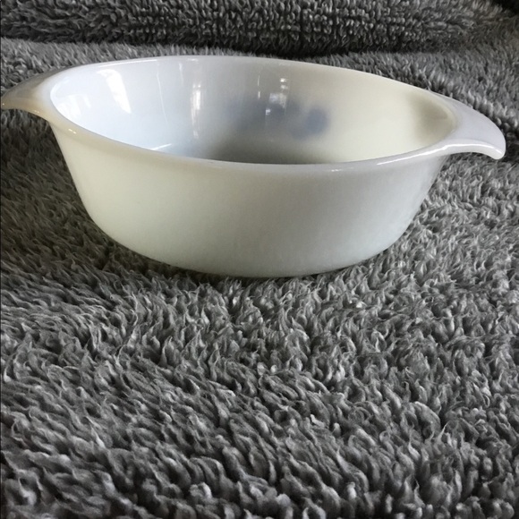 Fire King Blue Cornflower Casserole - Picture 2 of 6